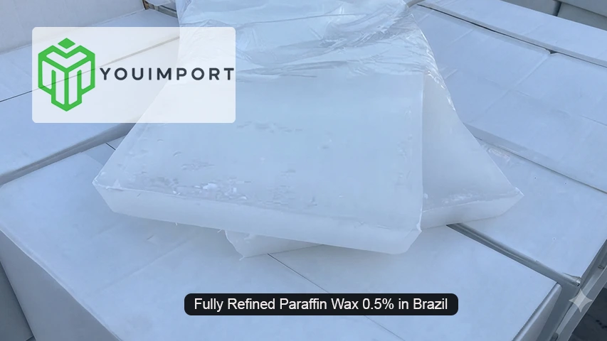 Fully Refined Paraffin Wax 0.5% in Brazil