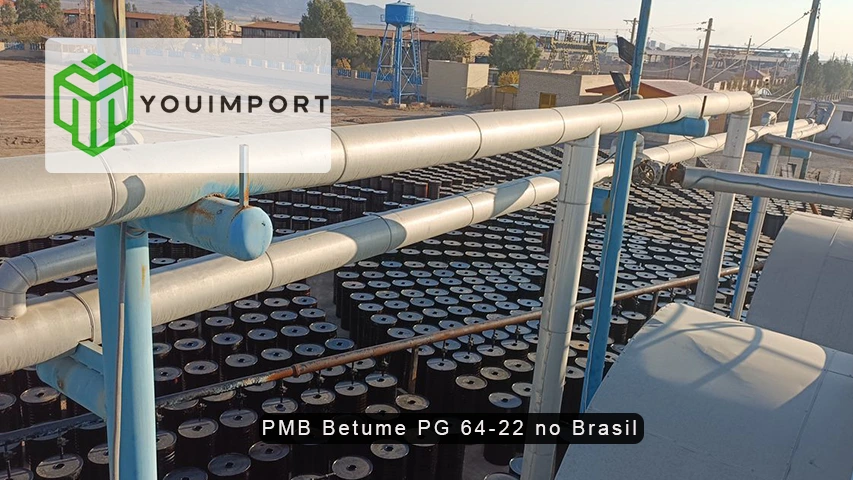 Betume PMB PG 64-22 no Brasil